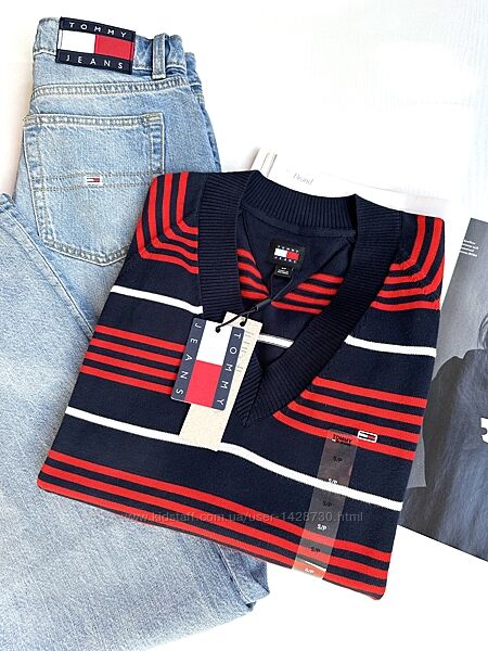 Кофта джемпер жіночий від Tommy Jeans Оригінал, з офіційного сайту Пото