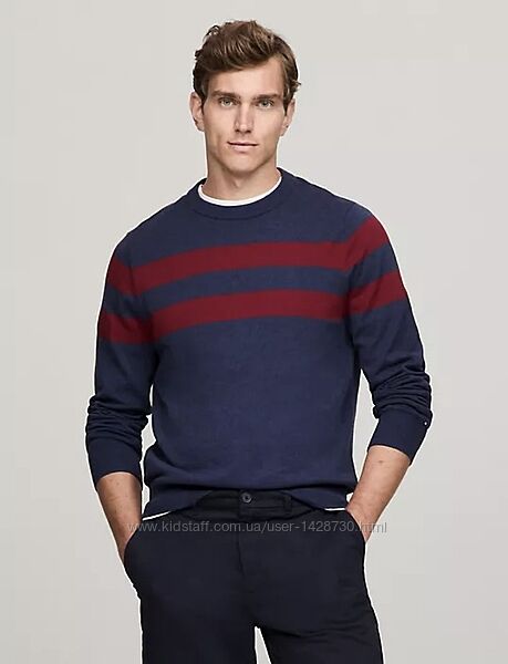 Кофта, светр чоловічий від відомого бренду Tommy Hilfiger  Поточна лінійка 