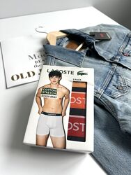 Набір чоловічої білизни Lacoste  Boxer Brief  Оригінал 