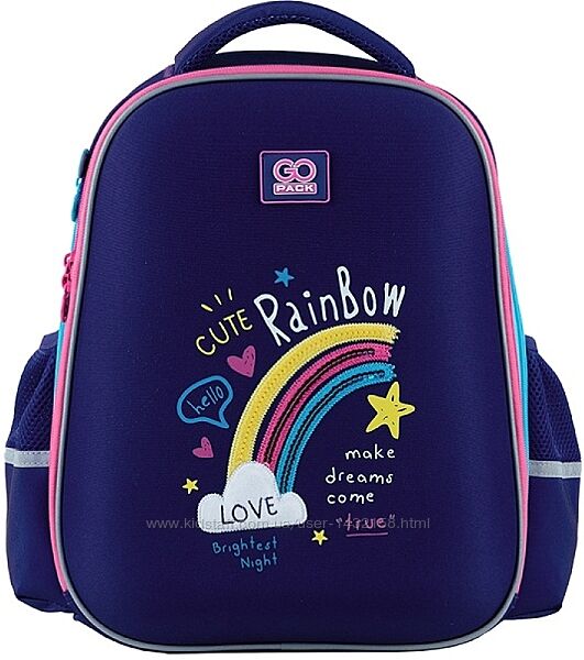 Рюкзак напівкаркасний GoPack Education Cute Rainbow GO24-165M-1