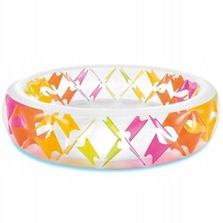 Басейн надувний. Колесо, круглий, вініл, реф. дно