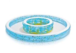 Бассейн детский двойной с фонтаном