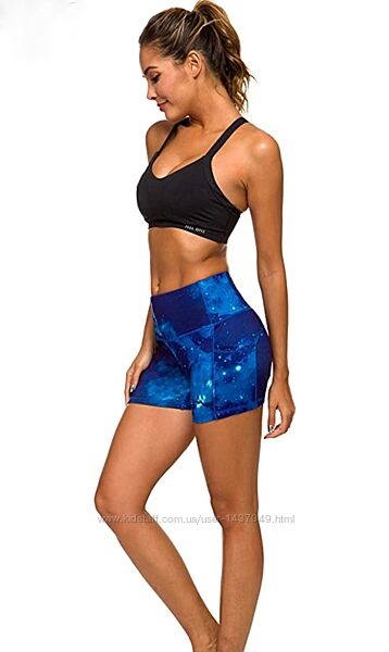 Спортивні шорти flatik starry series women&acutes capri leggings yoga shorts bre