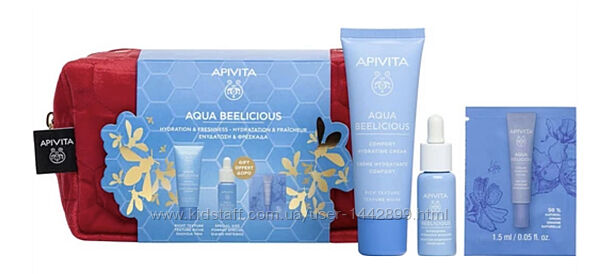 Apivita Aqua Beelicious увлажняющий крем для лица и сыворотка
