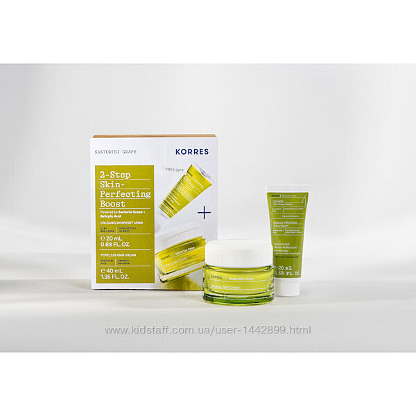 Korres крем-гель для лица с экстрактом винограда Santorini Grape Poreless 