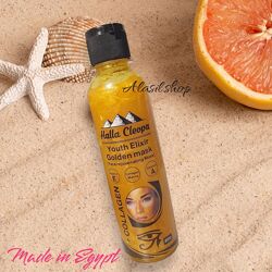 Halla cleopatra youth elixir facial rejuvenation golden mask Єгипет