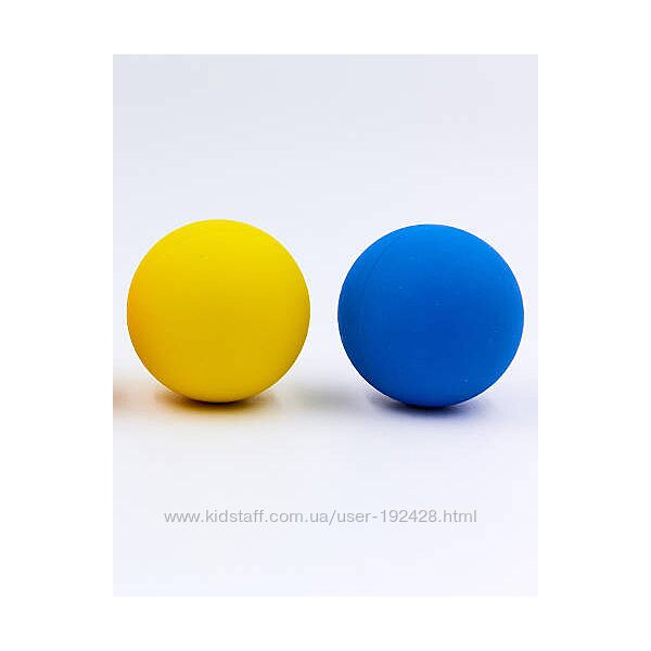 Мячи кинезиологические комплект Синий и Желтый