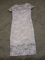 Платье стрейч гипюр