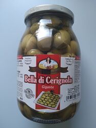 Оливки з кісточкою Bella Contadina di Cerignola Gigante 1062 мл Італія