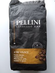 Кава в зернах Pellini Espresso Bar n82 Vivace 1кг Італія