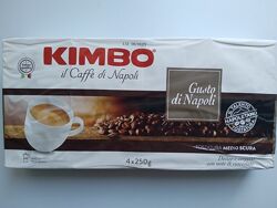 Кава мелена Kimbo gusto di napoli 4х250г Італія
