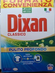 Пральний порошок Dixan classico 95прань Італія