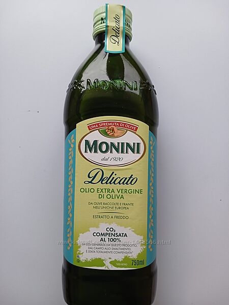 Оливкова олія Monini Delicato Extra Vergine 0,75л Італія