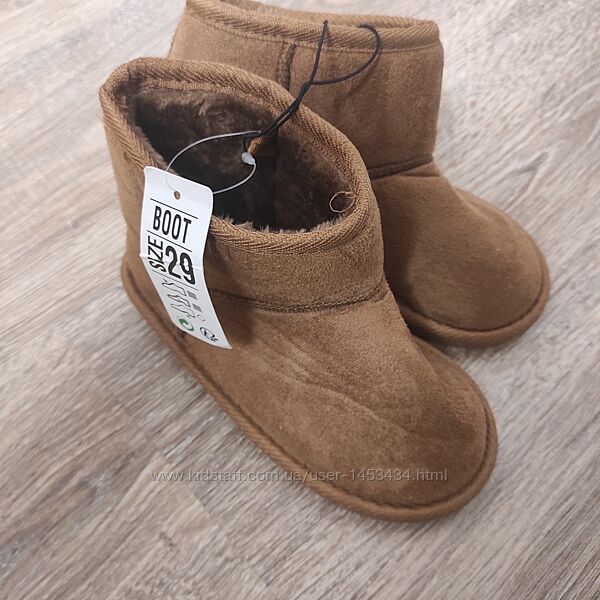 Модные, брендовые демисезонные угги на девочку р.29.