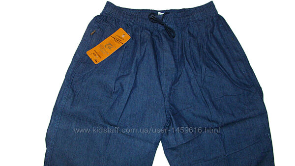 Джинсы летние мужские Long тонкий ждинс Цвет темно-синий XL-5XL код 11006