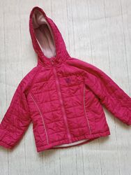 Демисезонная куртка на флисе 3-4года, большемерит на 4-6 лет