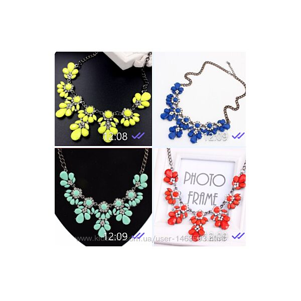  Жіноча біжутерія прикраси намисто подарунки