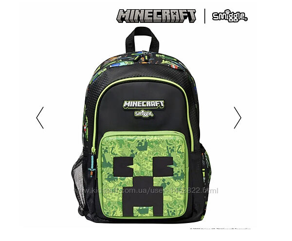 Продам рюкзак Minecraft оригінал Smiggle Англія 
