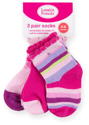 Яркие носочки от тм Luvable Friends.