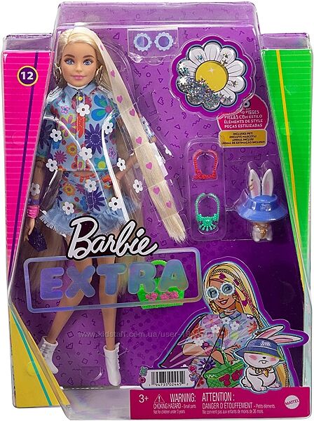 Барби Екстра Barbie если Doll 12 in Floral