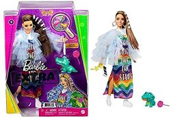 Барби Экстра в радужном платье 9  Barbie Extra 