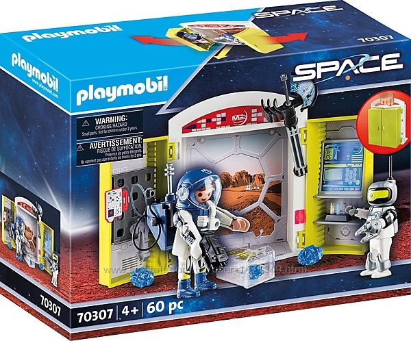 Playmobil 70307 Портативный набор Космическая станция 9491 Марсомобиль