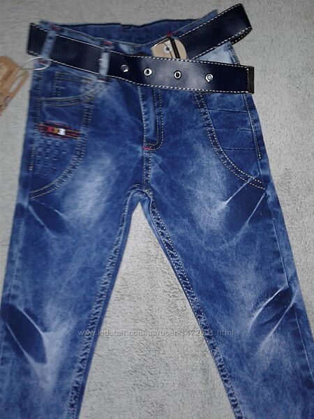 Стильные, модные джинсы для мальчика3-7лет. Турция.