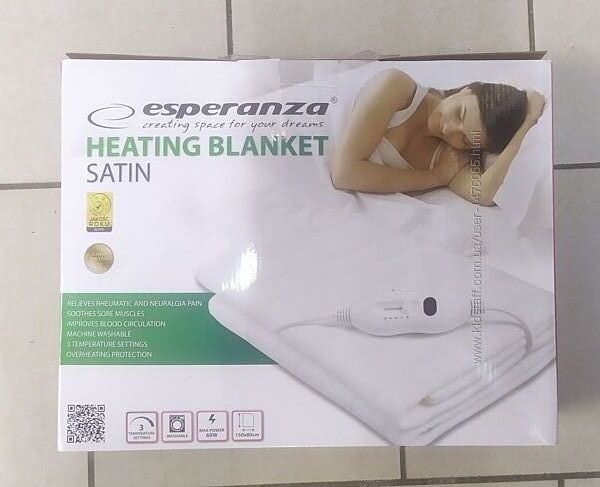 Новое небольшое электрическое одеяло из Европы Esperanza EHB002 с гарантией