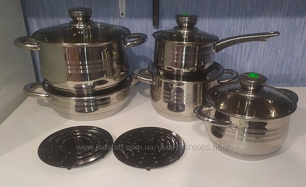 Новый набор посуды 12 предметов из Германии Royalty Line RL-1232