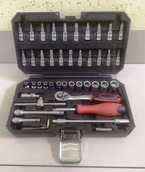 Немецкий набор инструмента на 46 предметов из Германии Parkside 8096201