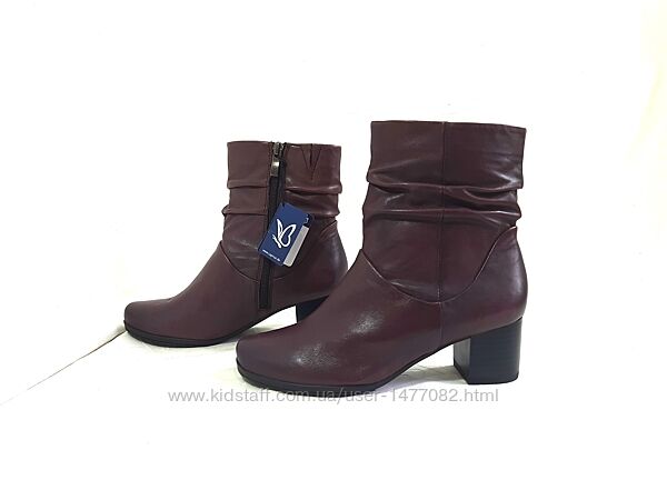 Шкіряні гарні та комфортні черевики від Caprice  р 37   24,5 см