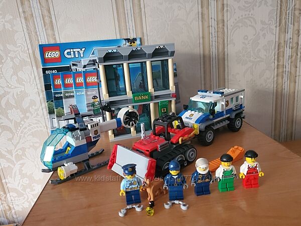  LEGO, Лего, Сити, City, Внедорожник, Джип, ограбление,60140, 60085