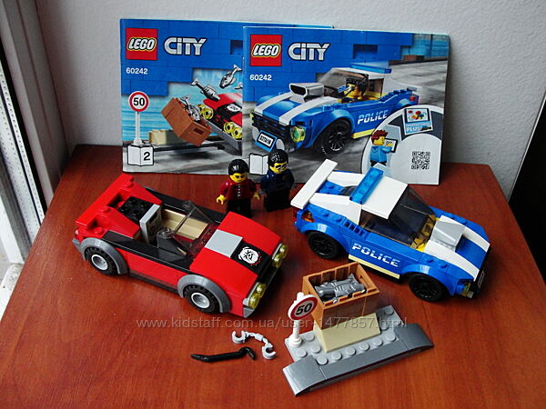 LEGO, Лего, City, Сити, Полиция, Патрульный катер, 60242