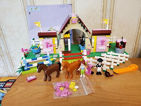 Lego, Лего, Friends, Френдс, Горнолыжный курорт, Конюшня,3189,41322