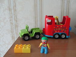 LEGO, лего, Фургон, цирк, DUPLO, Дупло,10550,2261