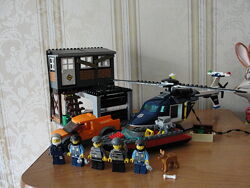 LEGO, Лего, City, Сити, Полиция, бульдозер,7286,60009,60220,60007