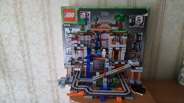 LEGO, ЛЕГО, Майнкрафт, Minecraft, Шахта, 21118