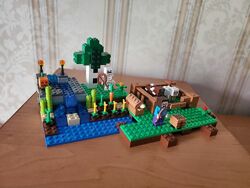 LEGO, Лего, MINECRAFT, Майнкрафт, Голем, Ферма,21114,21151,21158