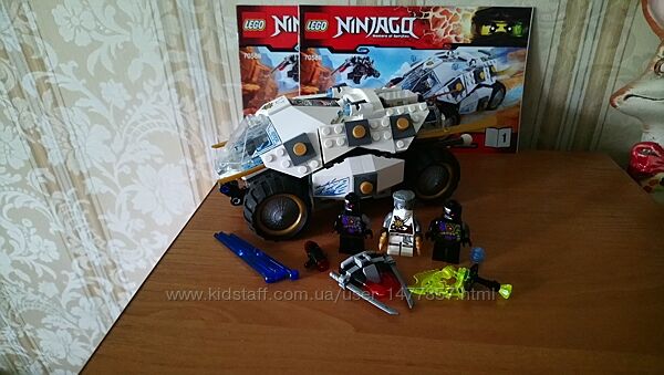 LEGO, Лего, Ninjago, Ниндзяго, Титановий всюдохід, Володар,70588,70647