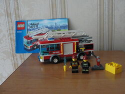 LEGO, Лего, City, Сити, Пожарная машина, пожарники,60002, 60107,7942