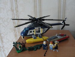 LEGO, Лего, City, сити, Полиция, Преследование вертолетом, 60067,4439