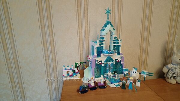 LEGO, лего, Disney Princess, Принцессы, Ледяной замок Эльзы, Friends-41148