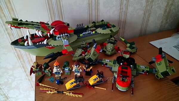Лего, Lego, Chima, Чима, Флагманский корабль Краггера, 70006