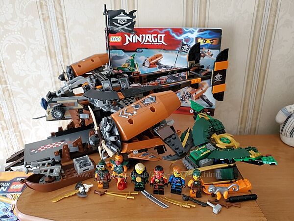 Лего, lego, ninjago, ниндзяго, Засада на мотоцикле, Цитадель, 70730,70606