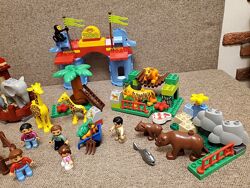 Лего, lego, Дупло, Duplo, Большой Зоопарк, Джунгли, животные 5635