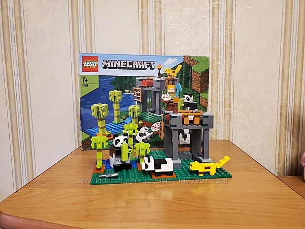 Лего, lego, Minecraft, Майнкрафт, Торговый пост, 21167,21158