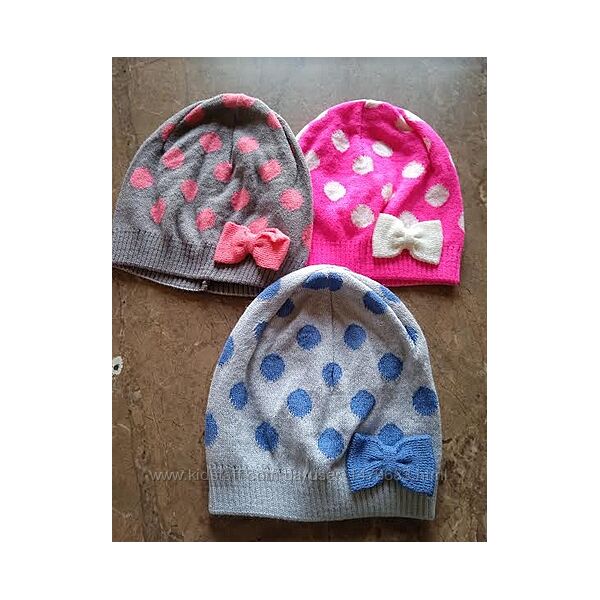 Шапка на девочку 5-9 лет 