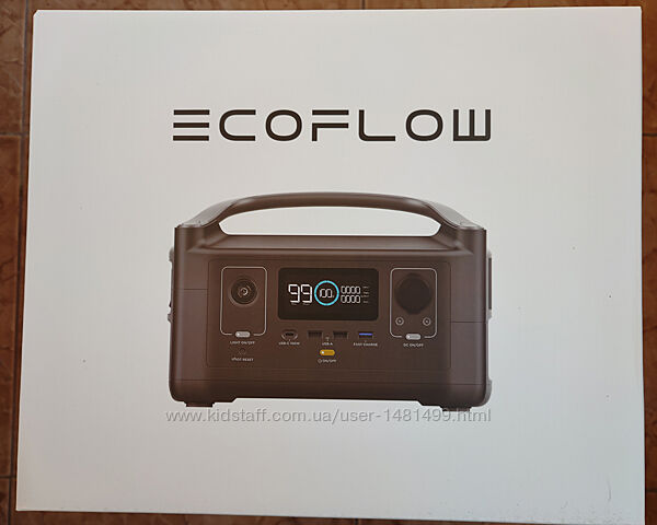 EcoFlow River 288 Втч / 600 Вт Портативная электростанция. Комплект