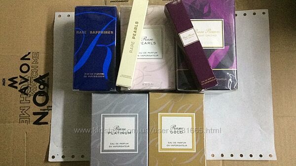 avon Rare pearls, Rare platinum, Rare gold, Rare flowers night orchid, rare
