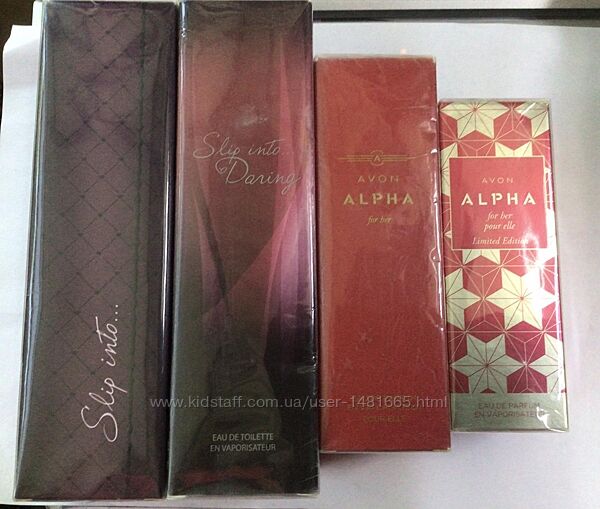 Туалетная вода от Avon Slip into , Alpha